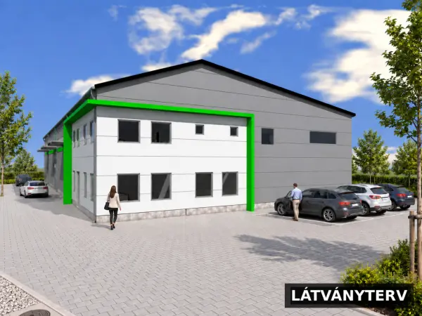 Kiadó új építésű csarnok, Martonvásár 790 m² 2.04 M Ft/hó + Áfa