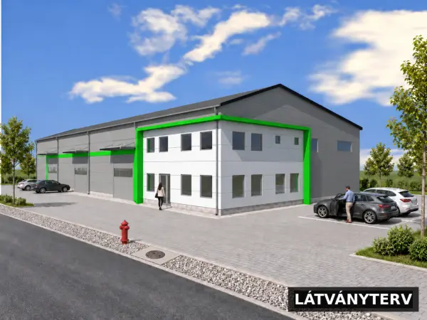 Kiadó új építésű csarnok, Martonvásár 780 m² 2.01 M Ft/hó + Áfa